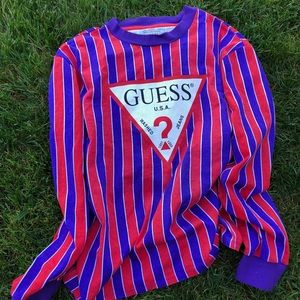Guess striped long sleeve